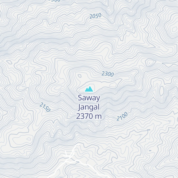 Map of Saway Jangal