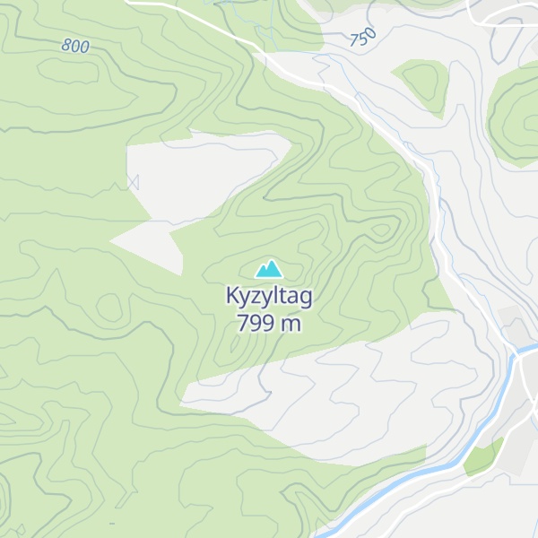 Map of Kyzyltag