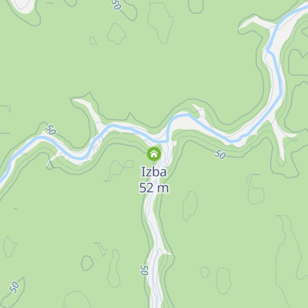 Map of Izba