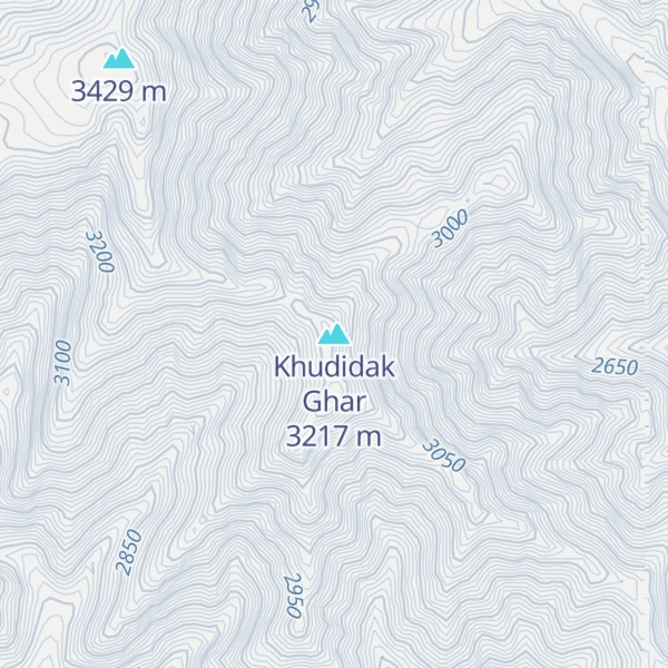 Map of Khudidak Ghar