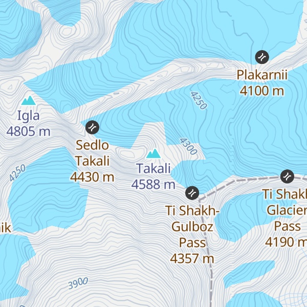Map of Takali