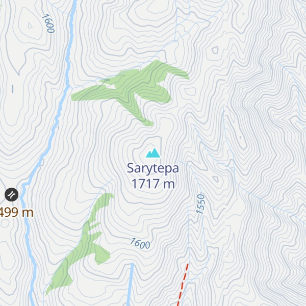 Map of Sarytepa