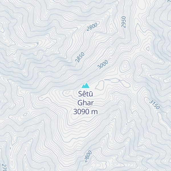 Map of Sêtū Ghar