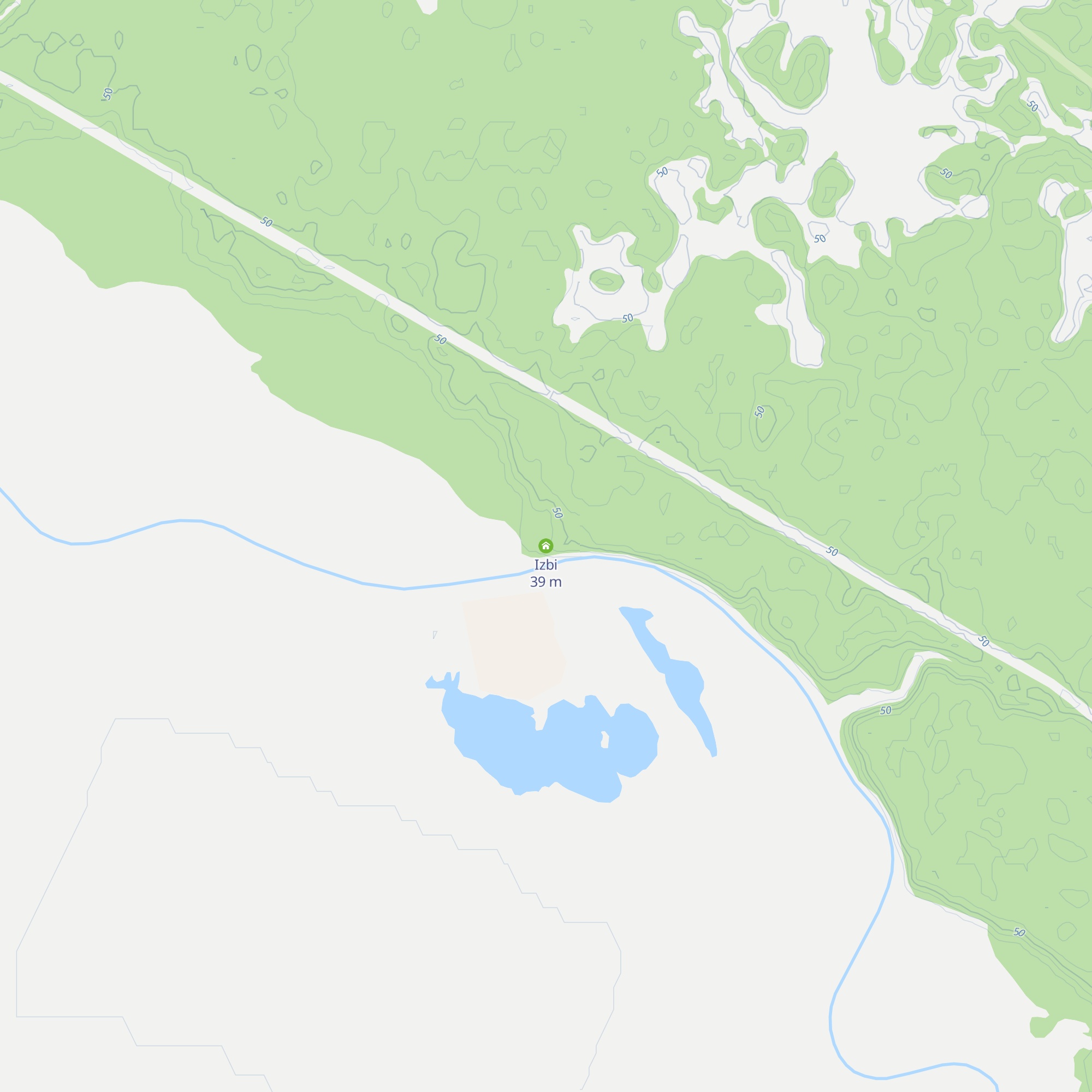 Izbi map