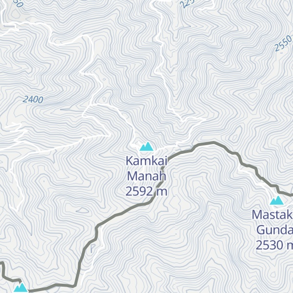 Map of Kamkai Manah