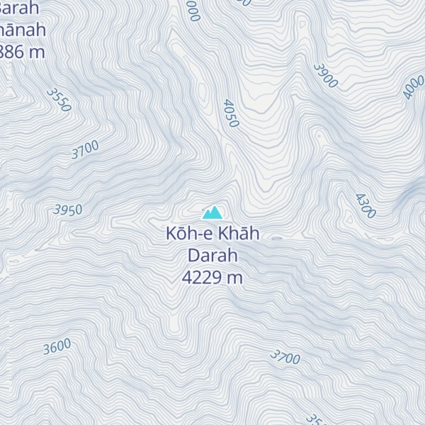 Map of Kōh-e Khāh Darah
