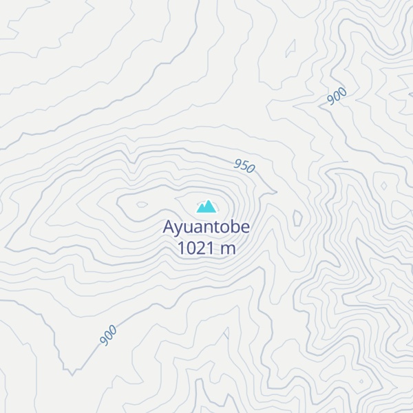 Map of Ayuantobe