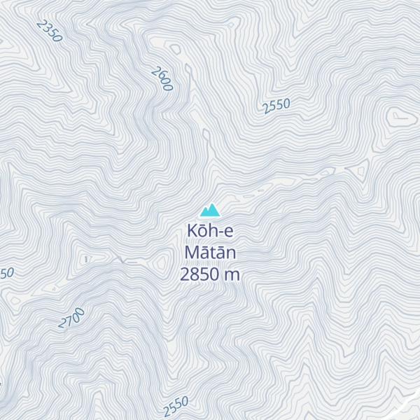Map of Kōh-e Mātān