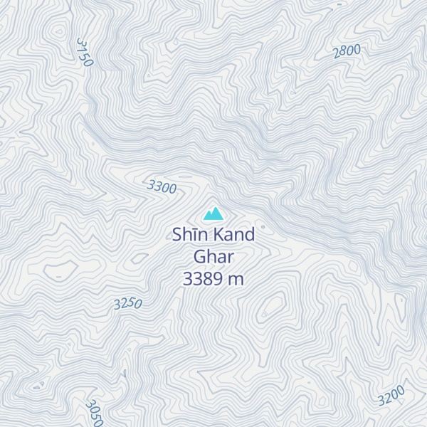 Map of Shīn Kand Ghar