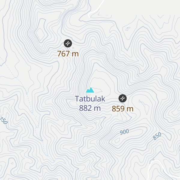 Map of Tatbulak