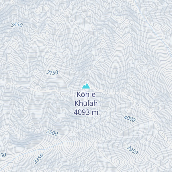 Map of Kōh-e Khūlah