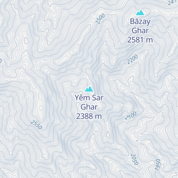 Map of Yêm Sar Ghar