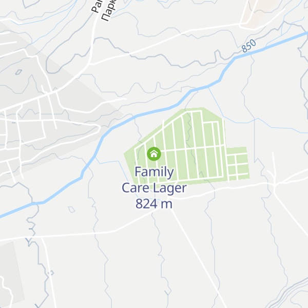 Map of Family Care Lager