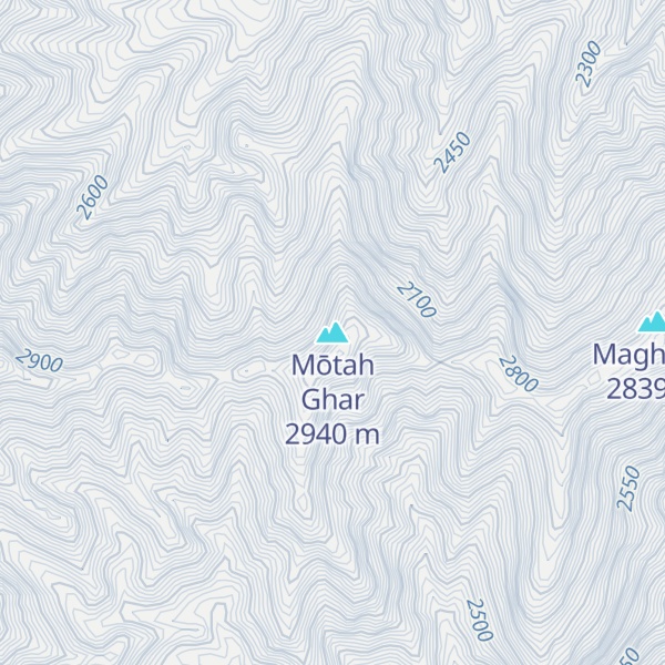 Map of Mōtah Ghar