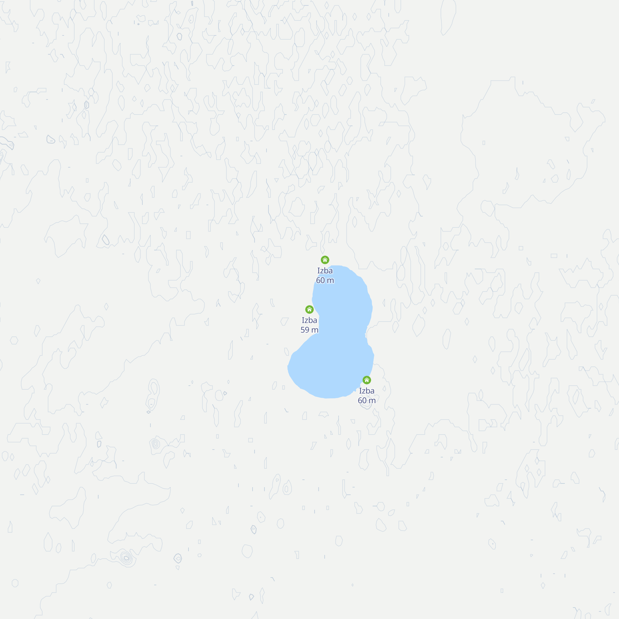 Izba map