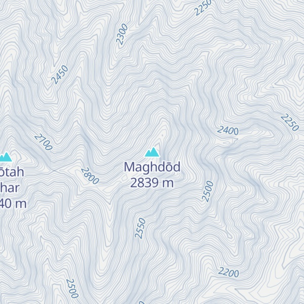 Map of Maghdōd