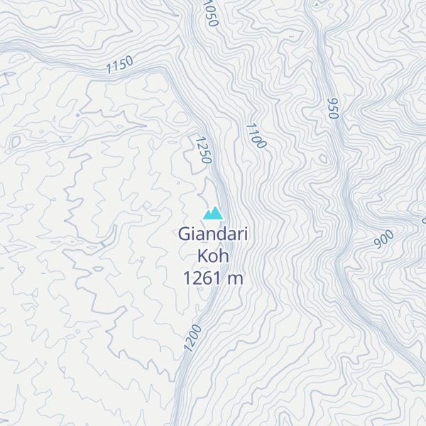 Map of Giandari Koh