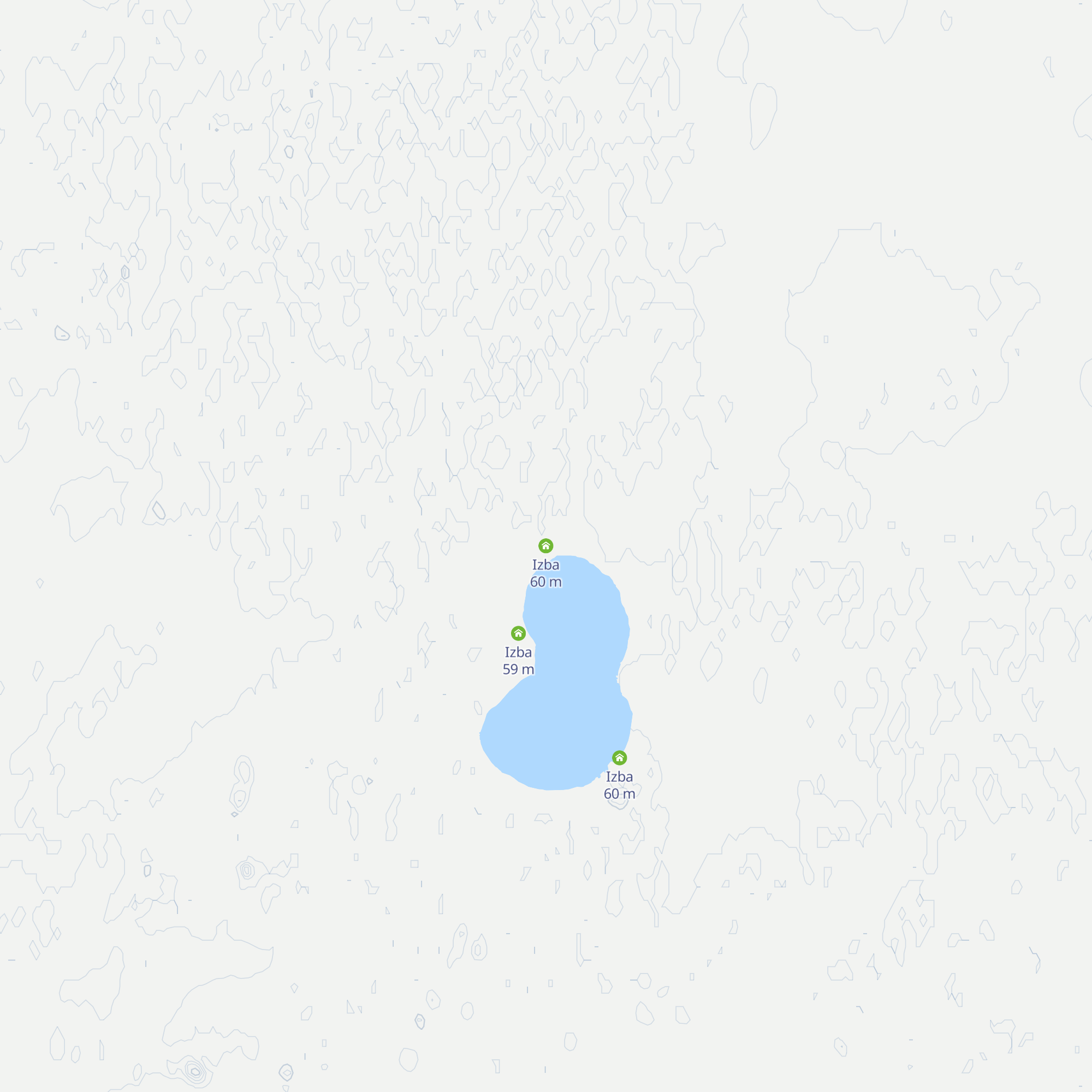 Izba map