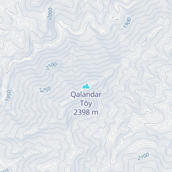 Map of Qalandar Tōy