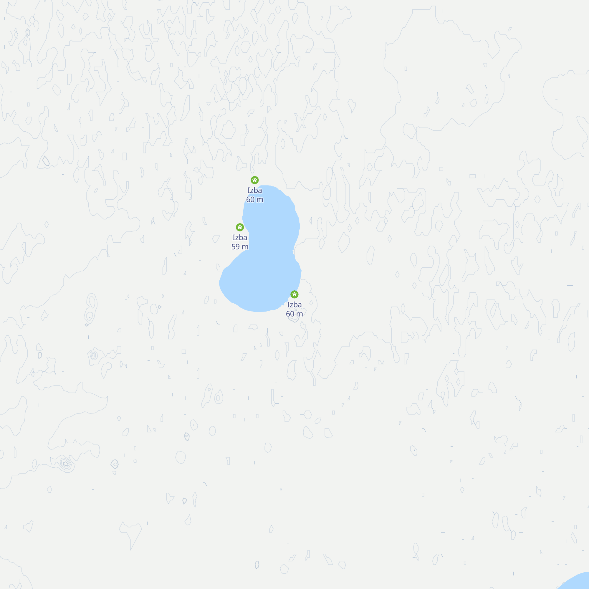 Izba map
