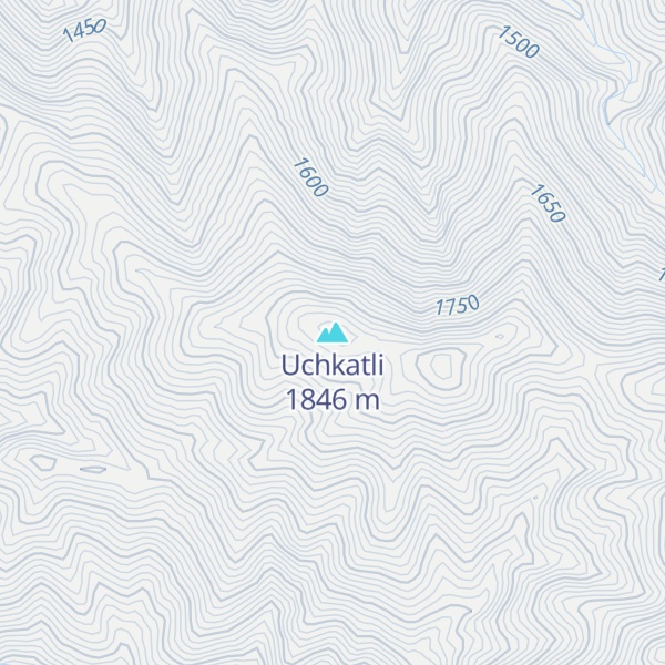 Map of Uchkatli