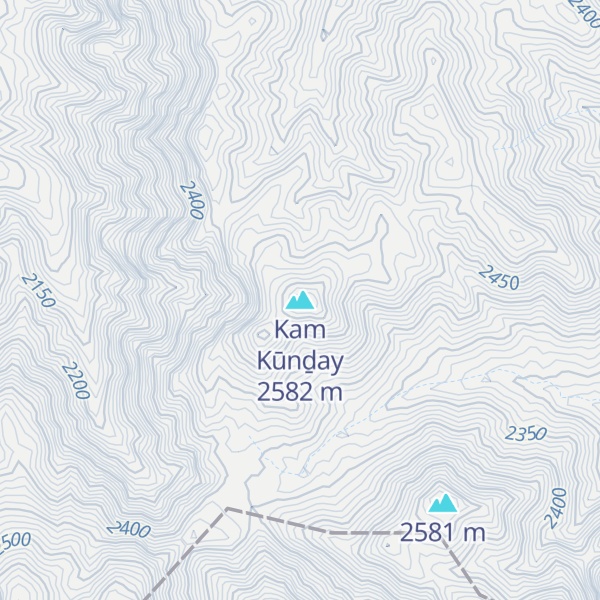 Map of Kam Kūnḏay