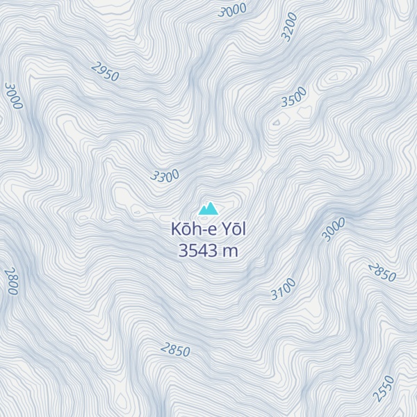 Map of Kōh-e Yōl