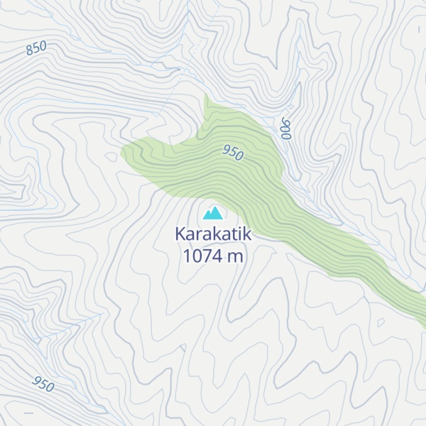 Map of Karakatik