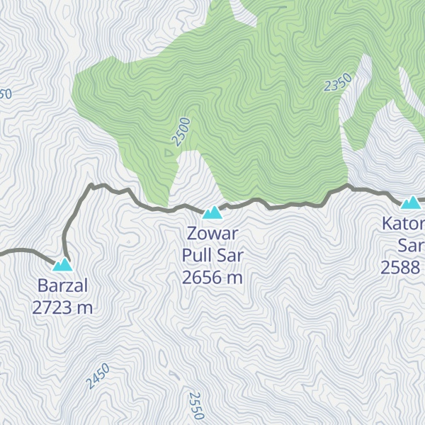 Map of Zowar Pull Sar