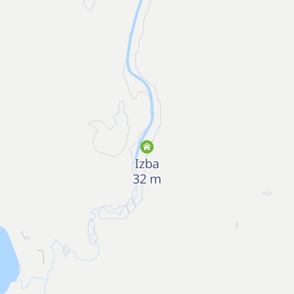 Map of Izba