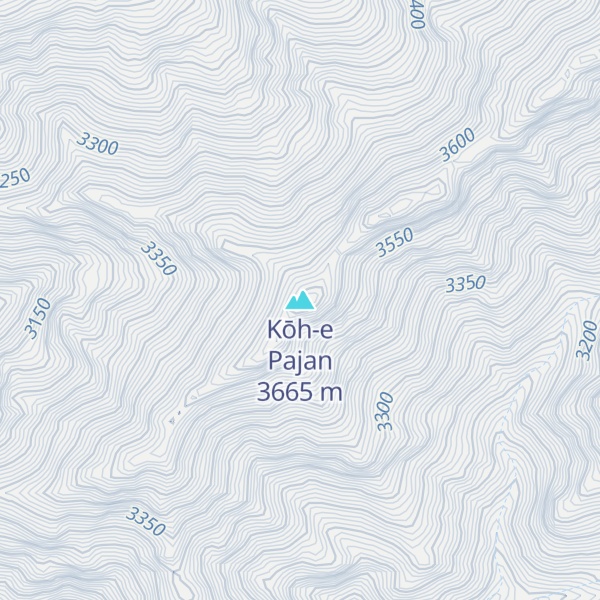 Map of Kōh-e Pajan