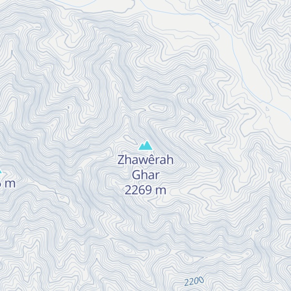 Map of Zhawêrah Ghar