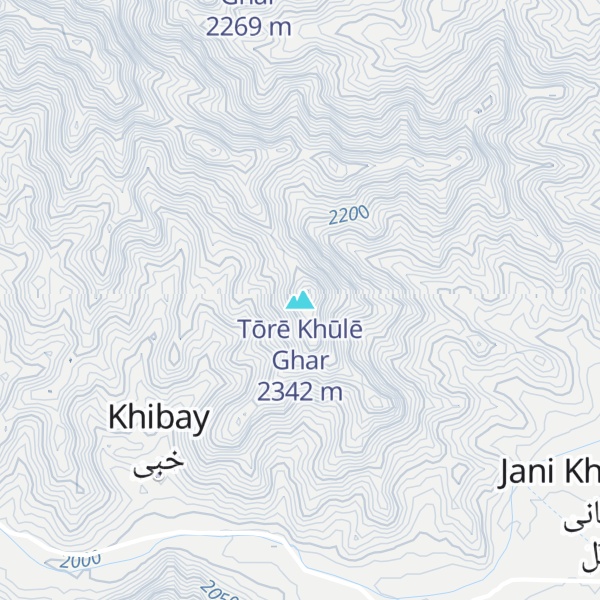 Map of Tōrē Khūlē Ghar