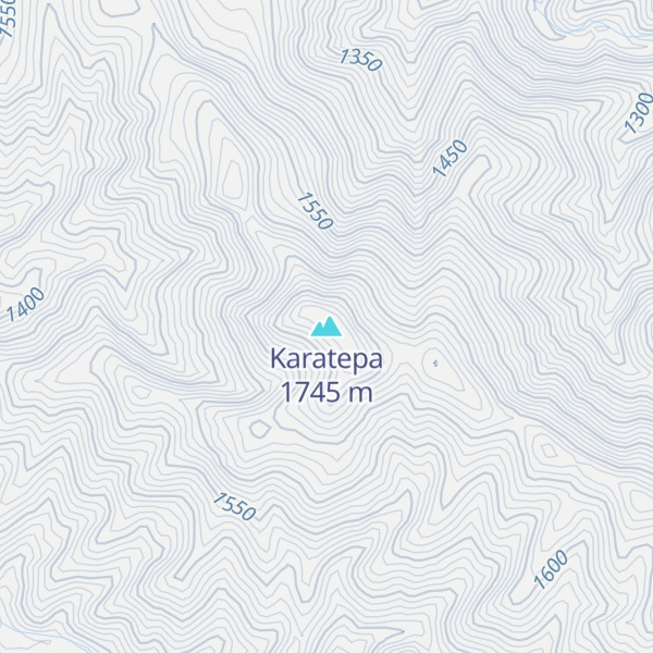 Map of Karatepa
