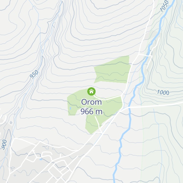 Map of Orom