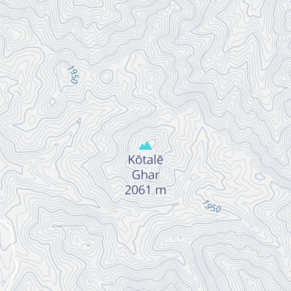 Map of Kōtalē Ghar
