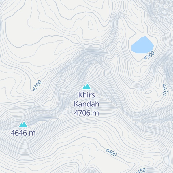 Map of Khirs Kandah