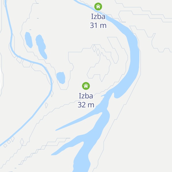Map of Izba