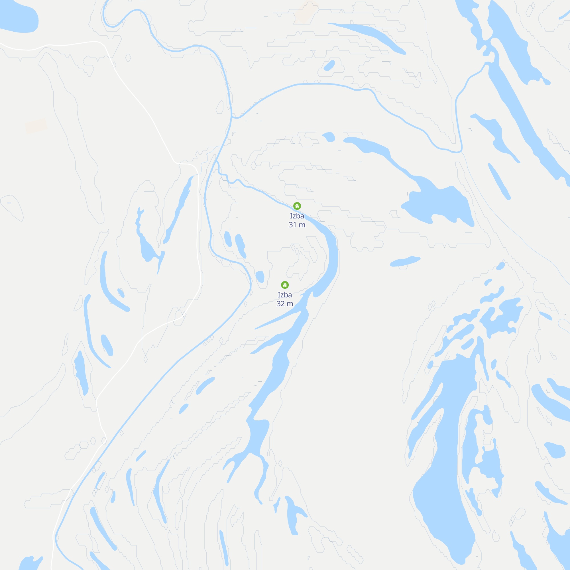 Izba map