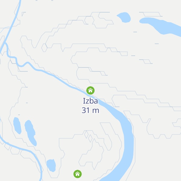 Map of Izba