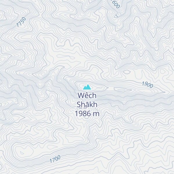 Map of Wêch S̲h̲ākh