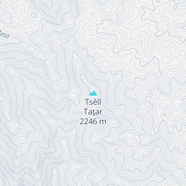 Map of Tsêlī Taṯar