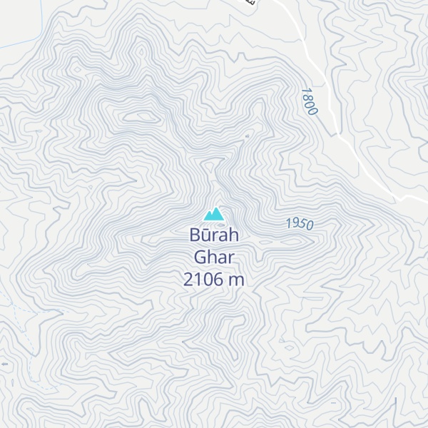 Map of Būrah Ghar