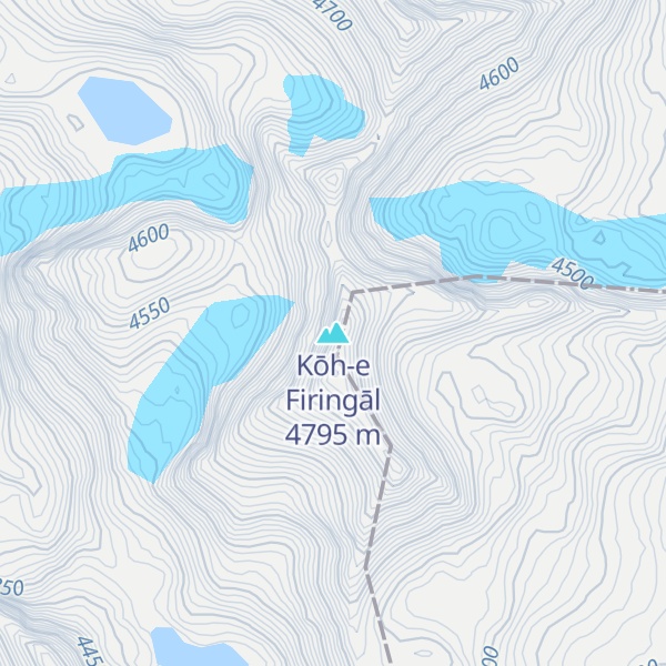 Map of Kōh-e Firingāl