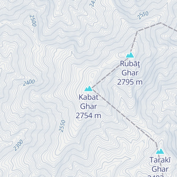 Map of Kabat Ghar