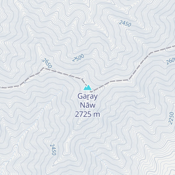 Map of Gaṟay Nāw