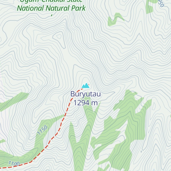Map of Buryutau