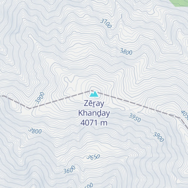 Map of Zēṟay Khanḏay