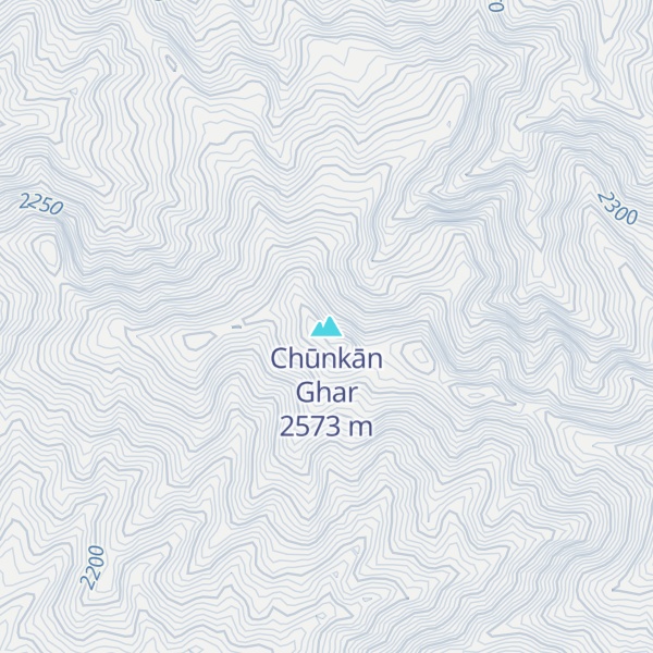 Map of Chūnkān Ghar