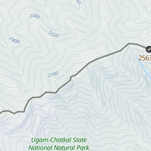 Map of Mingbulak